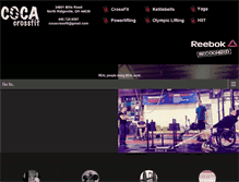 Tablet Screenshot of cocacrossfit.com